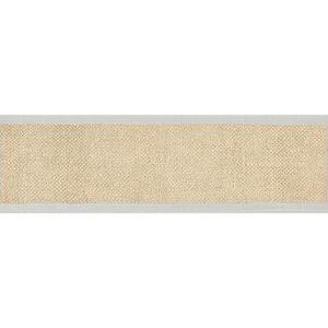 Chenille Jute Basketweave Rug, 2.5x9', Gray