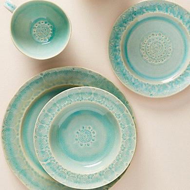 Old Havana Dinner Plates, Set of 4