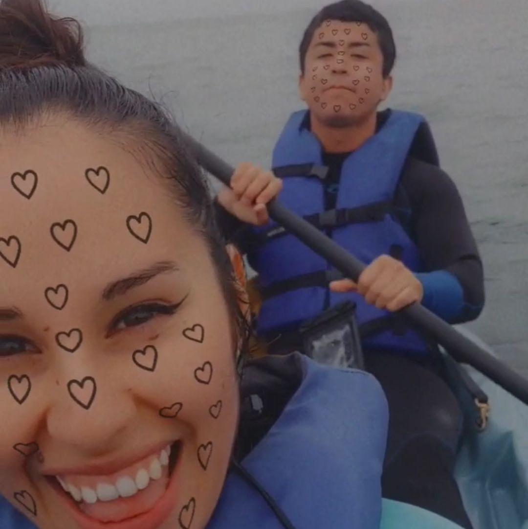 Kayaking for the first time!
