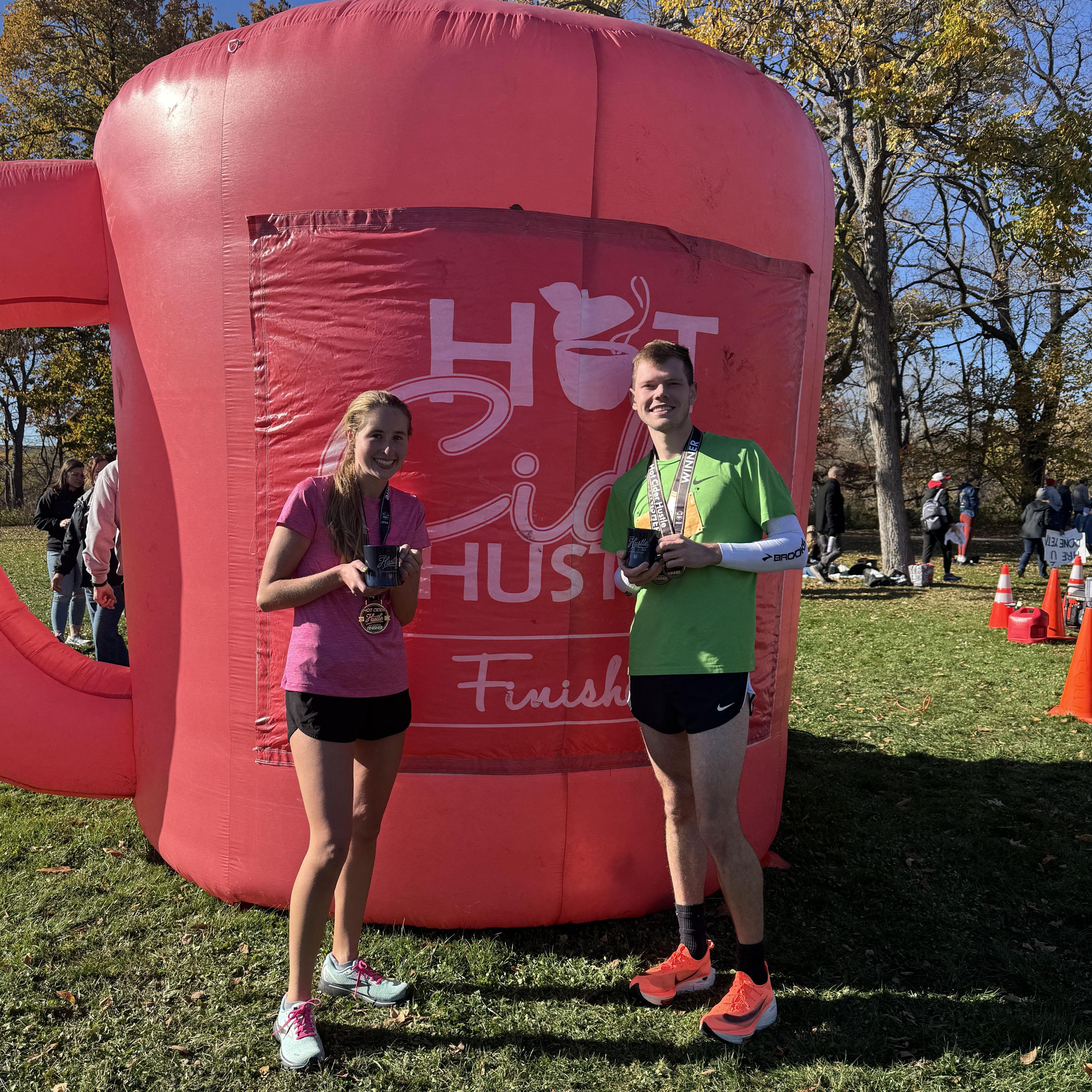 1/2 marathon with the Moran family!