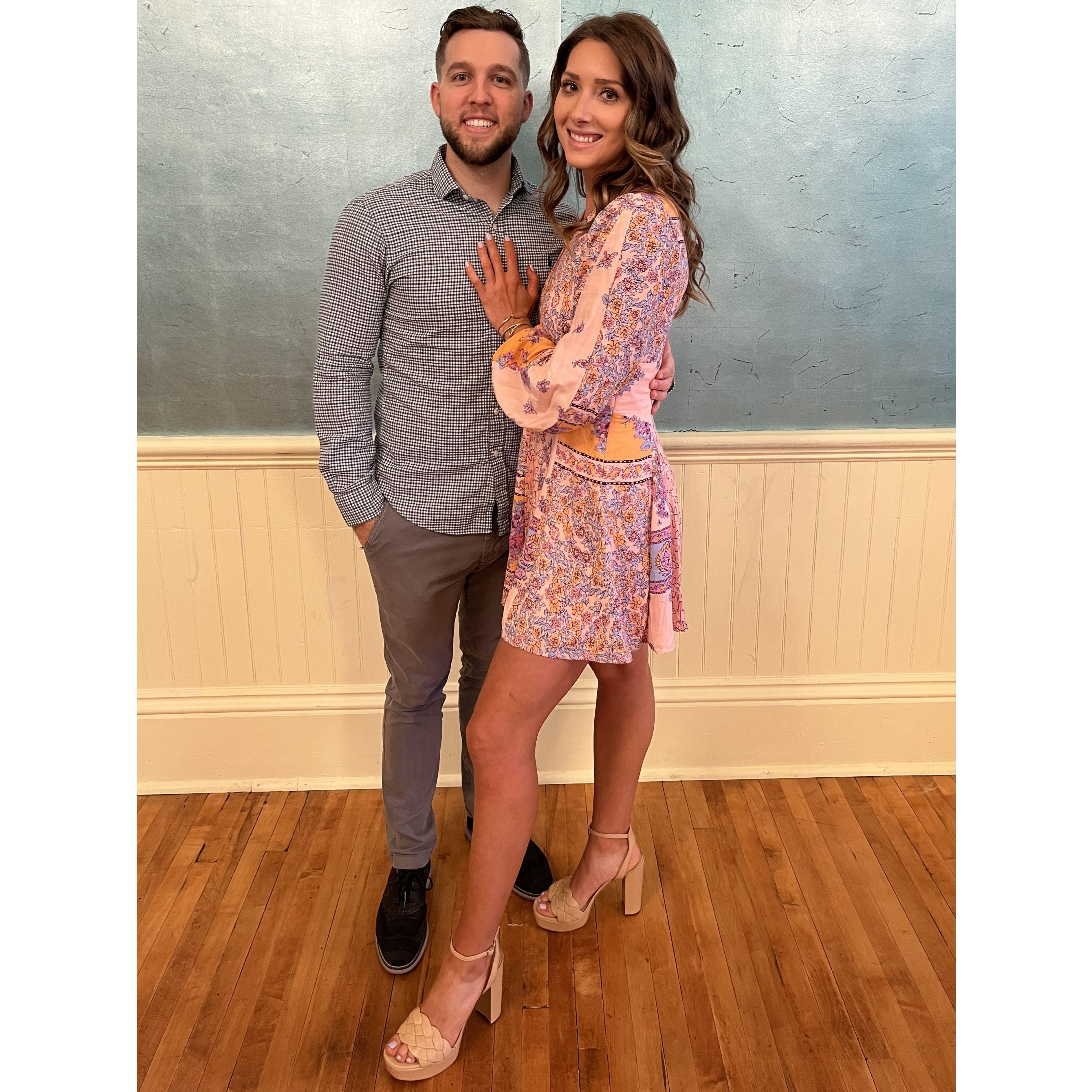 Elijah and Katie's rehearsal dinner.