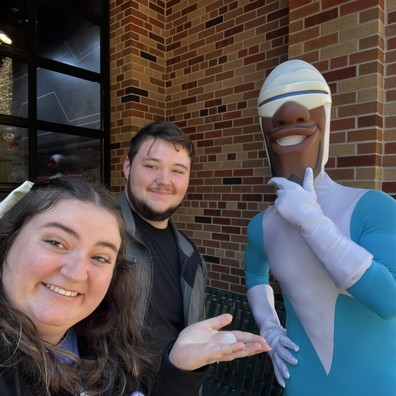 Frozone gave us some ice to go with my ice.