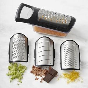 Williams Sonoma West Blade Container Soft Touch Grater