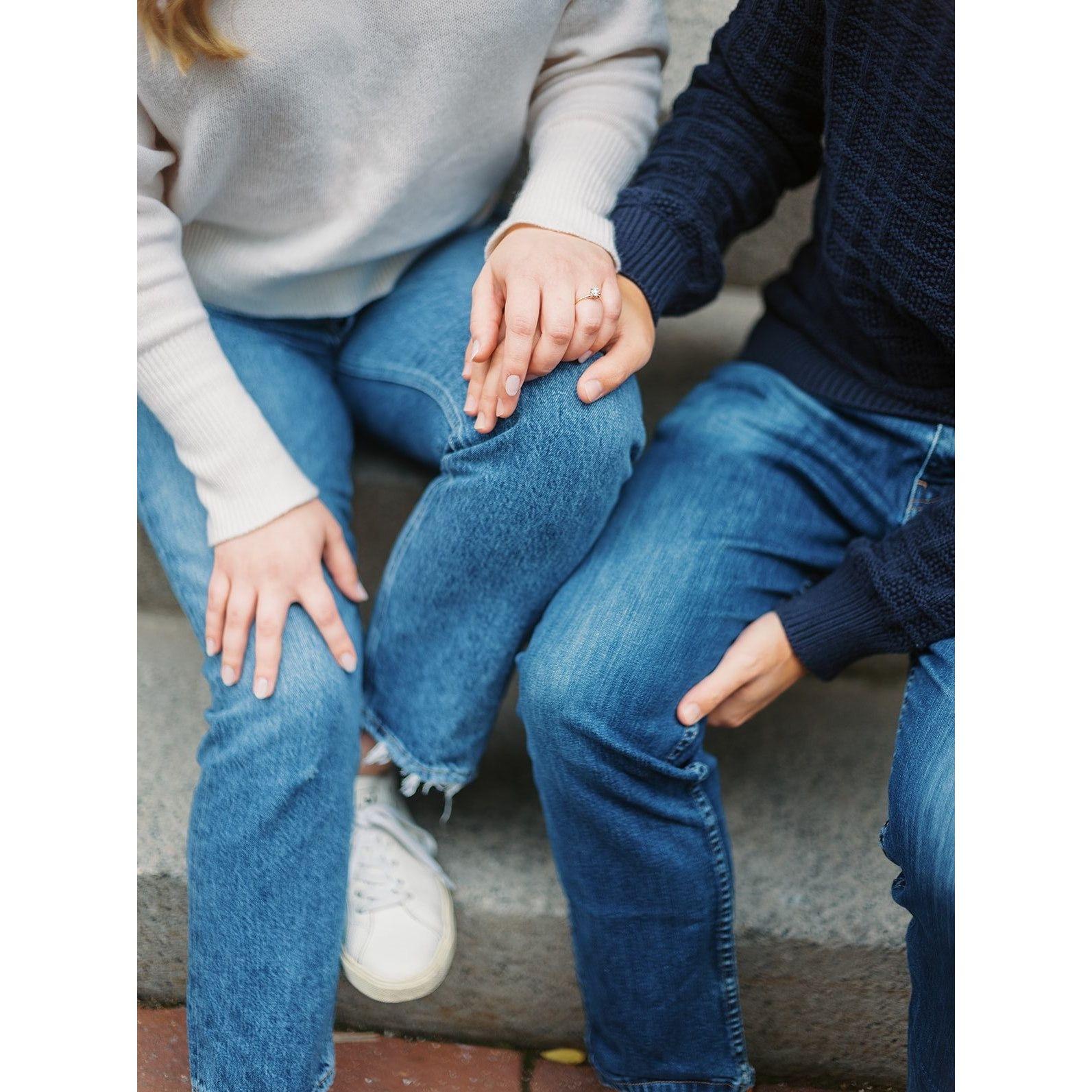 Engagement photos in Boston