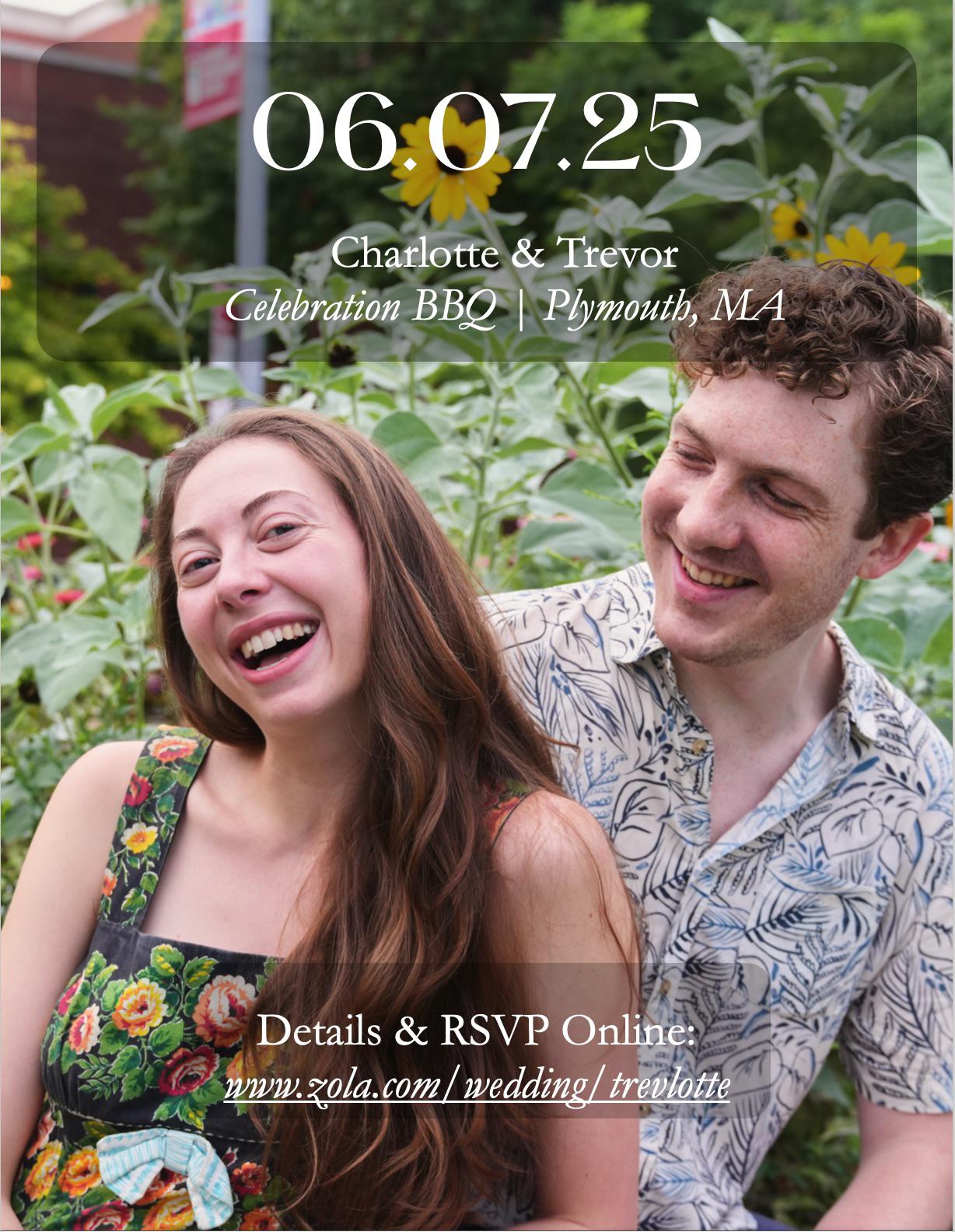 The Wedding Website of Charlotte Juergens and Trevor Dolan