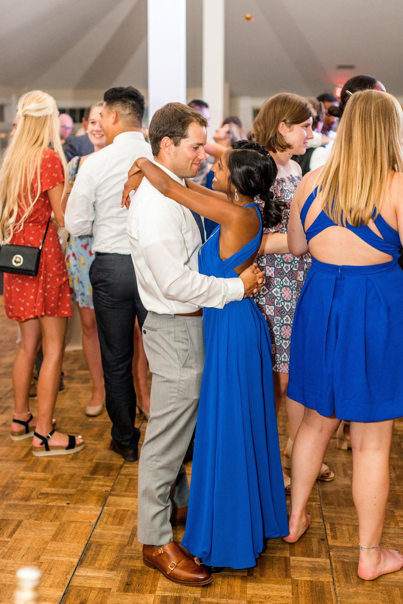 Just before Anjali caught the bouquet - August 2019
