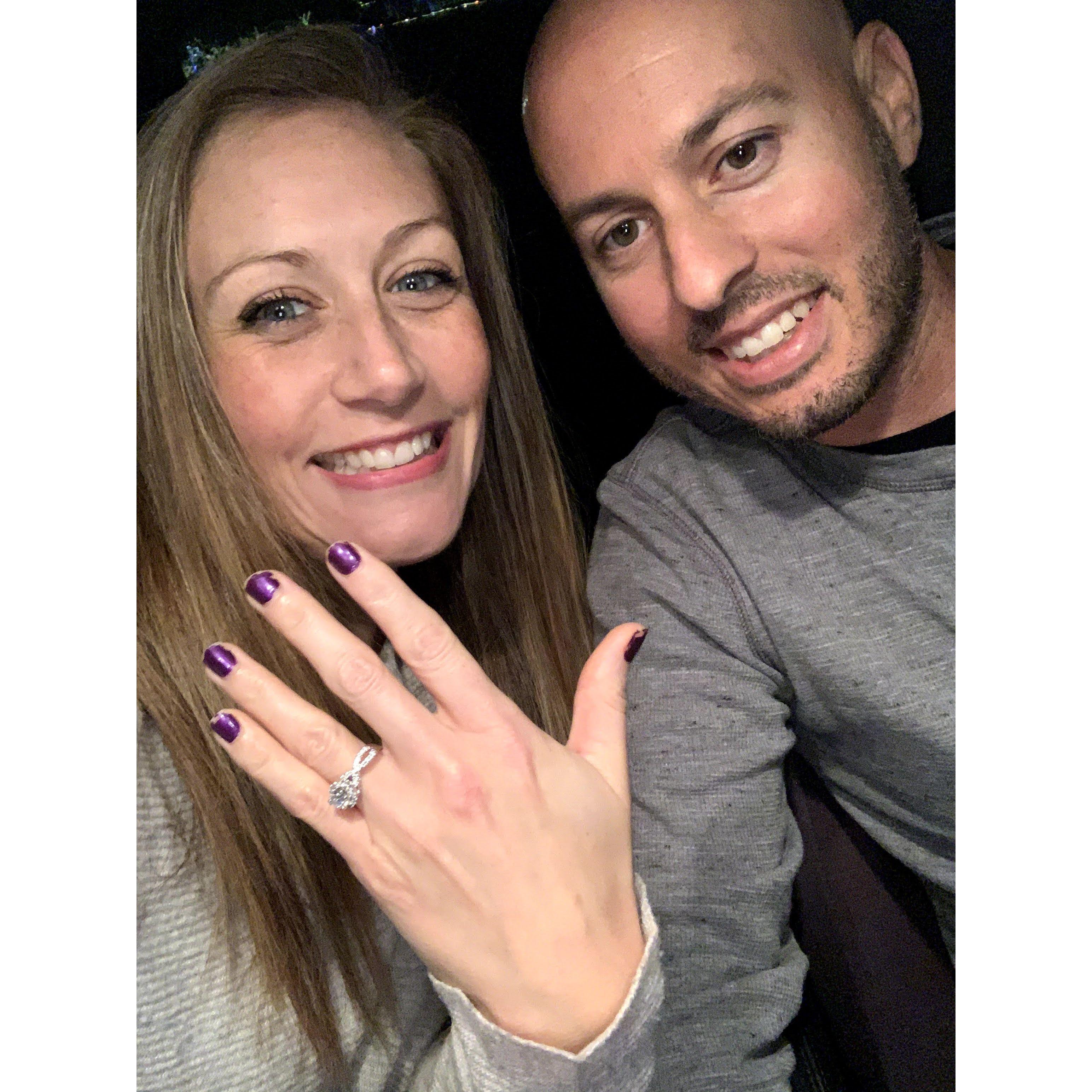 We're engaged!