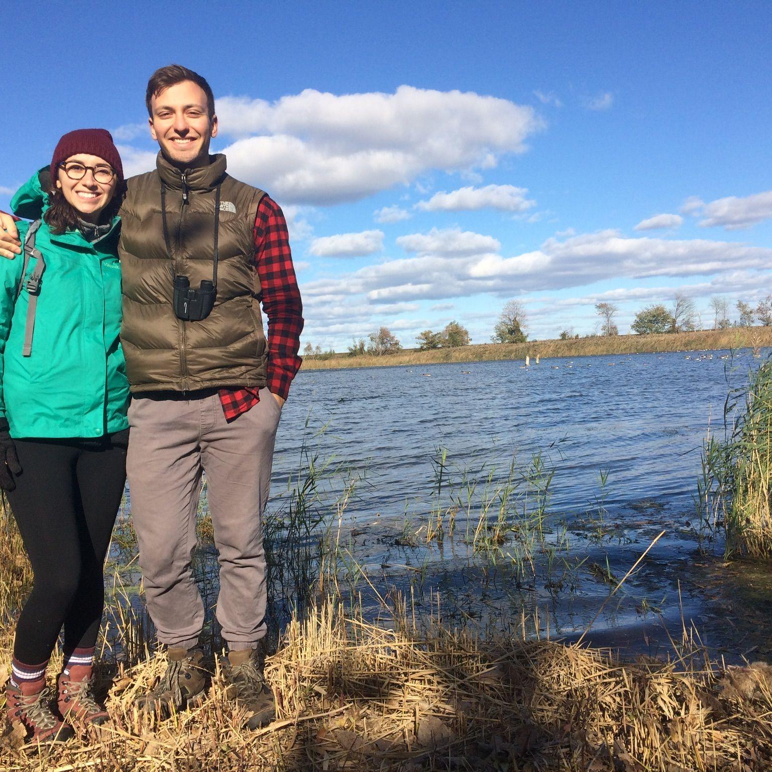 Jamaca Bay, Queens! We met a peregrine falcon that day.