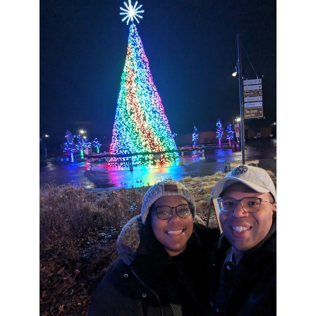 The start of a new tradition-- Zoo Lights!