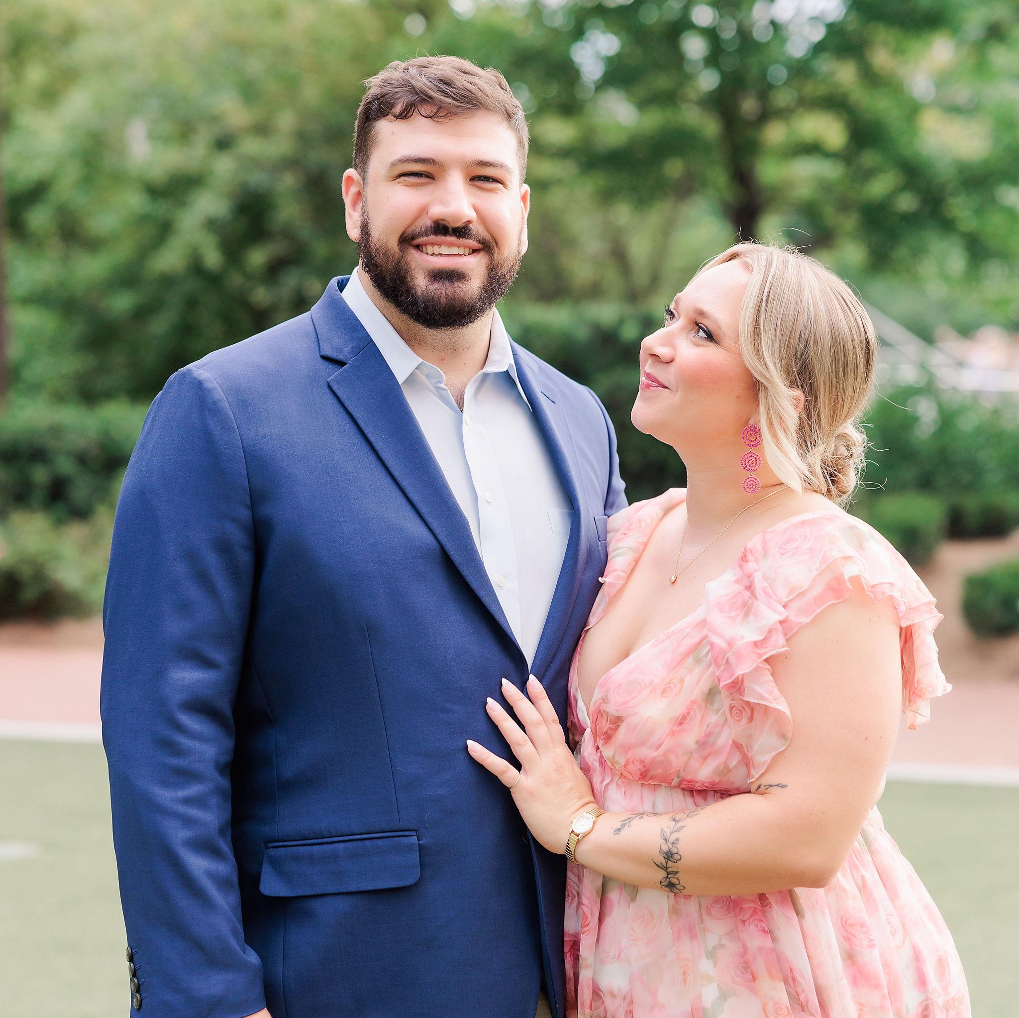 Our friends' wedding in Greenville, SC last summer.