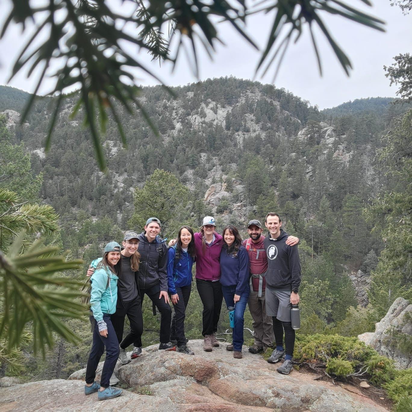 Hiking with Friends in CO