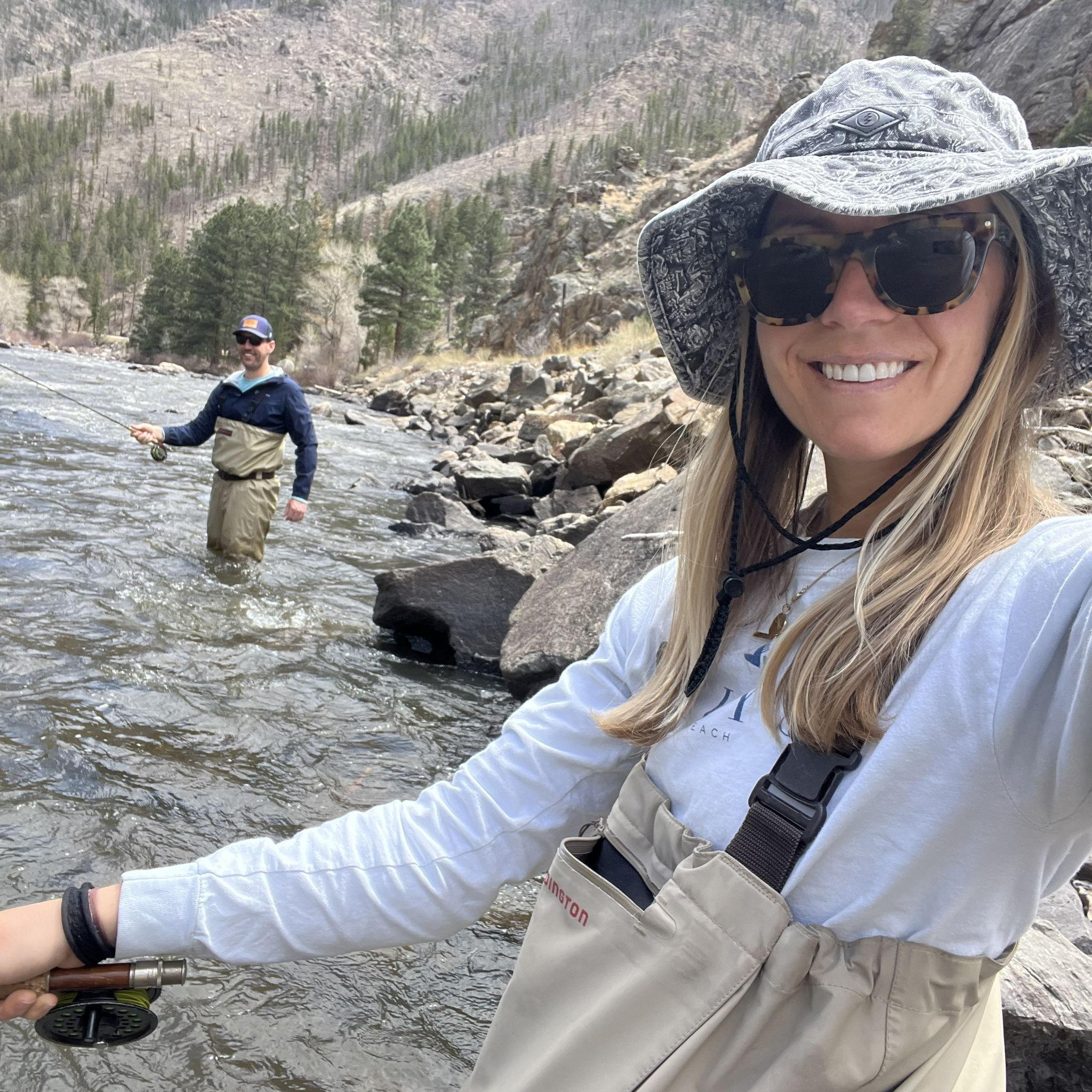 fly fishing in CO before we knew we were moving here