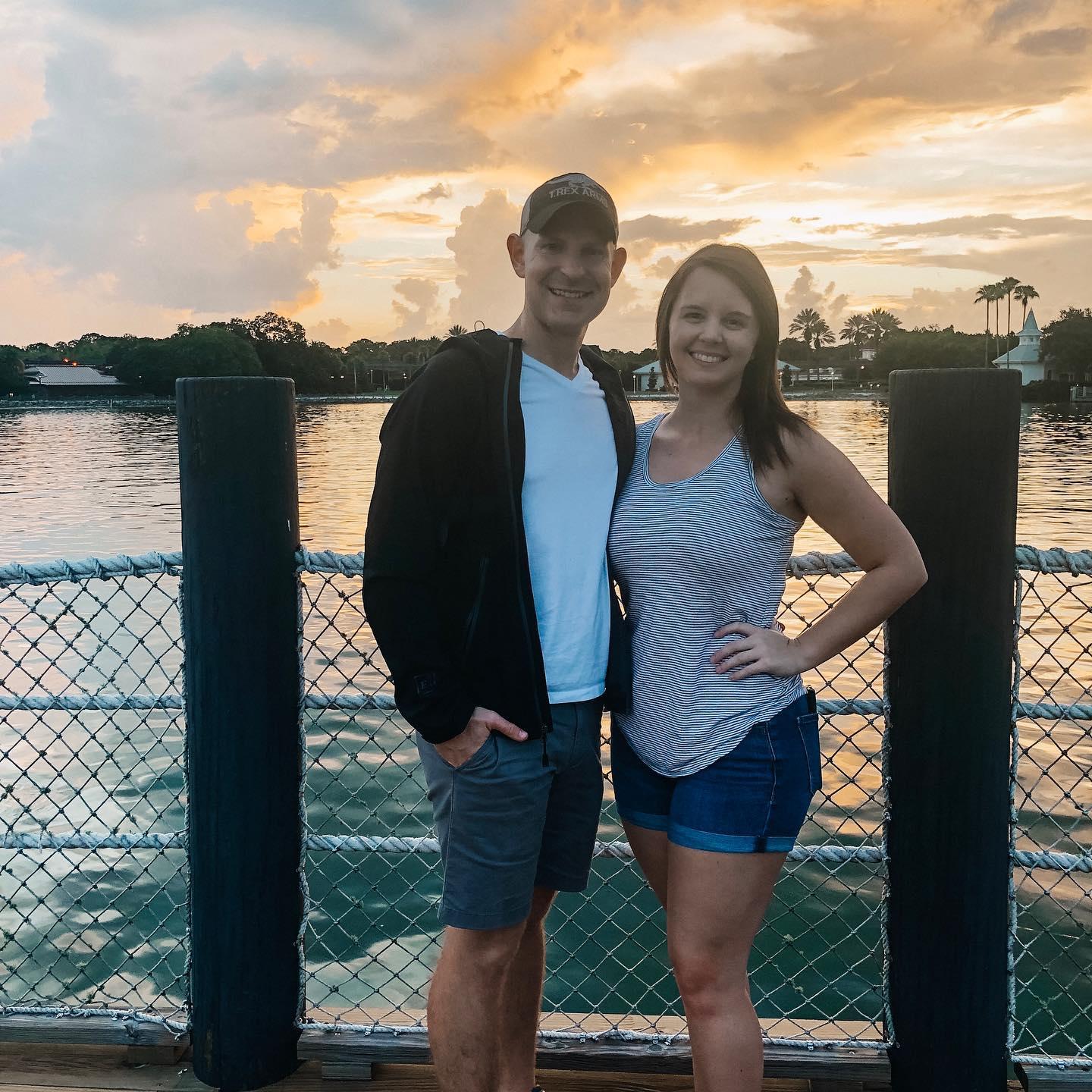 He recreated our first date - Mini golfing & dinner at the Polynesian