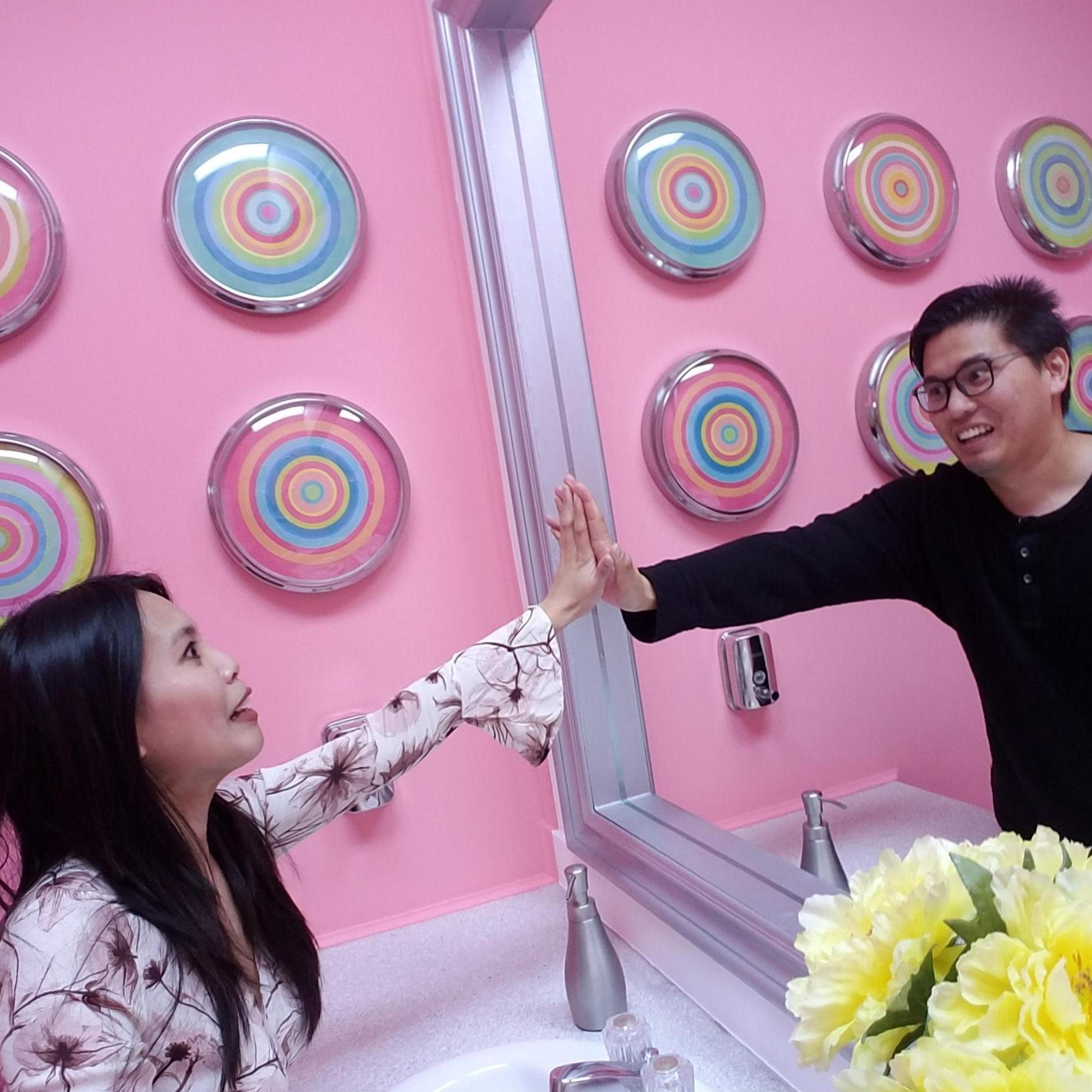At the Museum of Selfies in 2018!