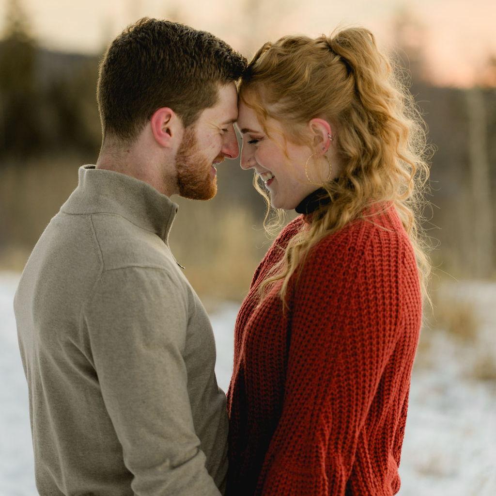 Couple's shoot with Keara (bridesmaid and sister-in-law) in November 2022.