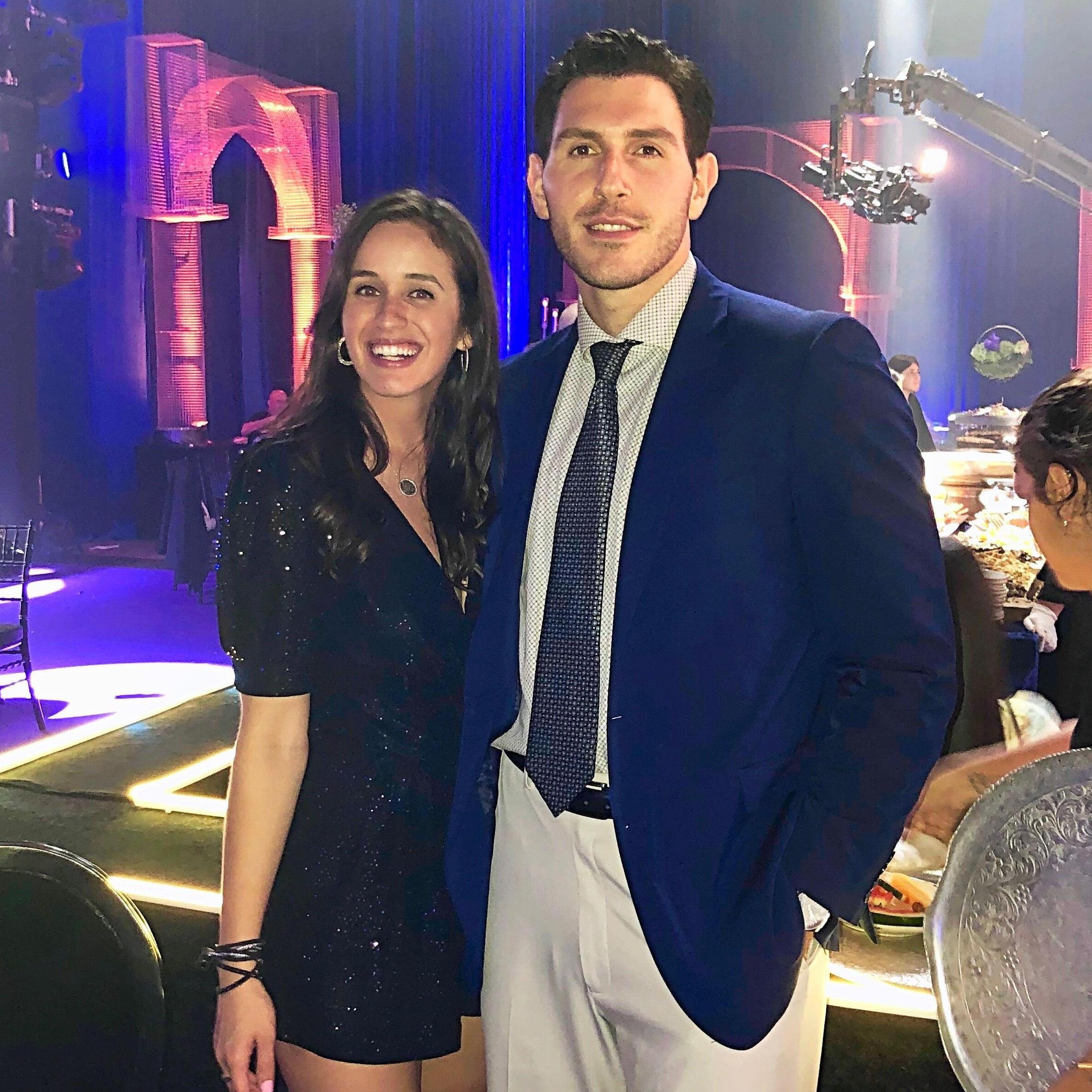 Celebrating friends at an epic Israeli wedding!