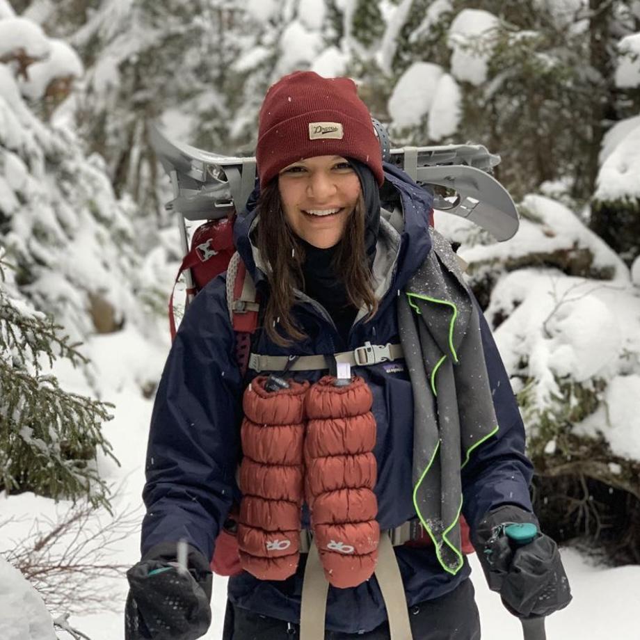 NYE 2021 (1/2) JD and Steph snowshoed up the highest peak in New York State to ring in the New Year of 2021