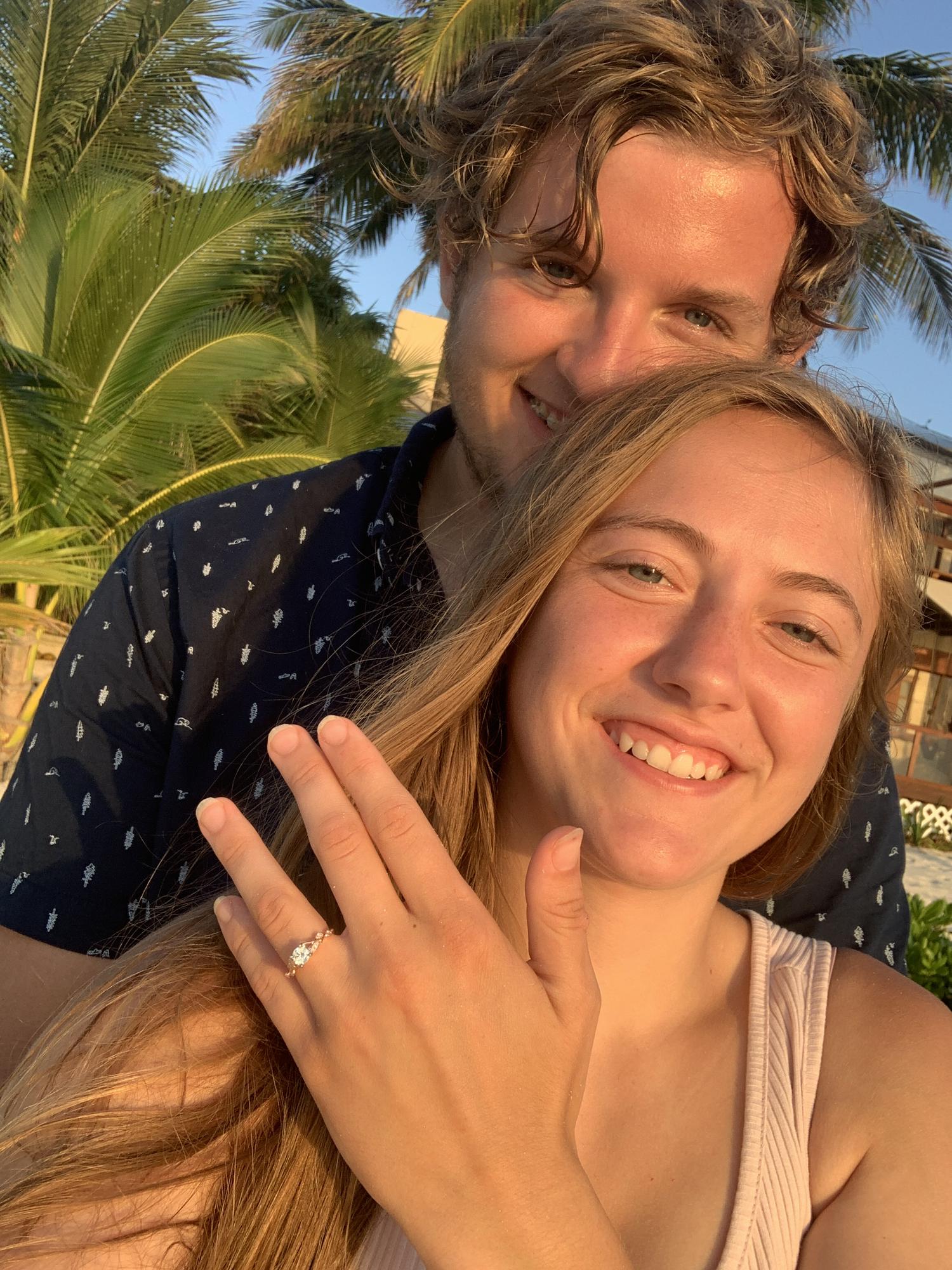 She said YES!