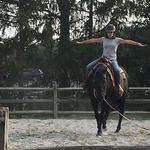 Horseback riding at 4 Eagle Ranch