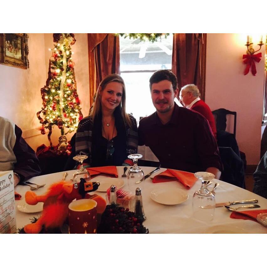 Thanksgiving with Grandma and Grandpa Dees