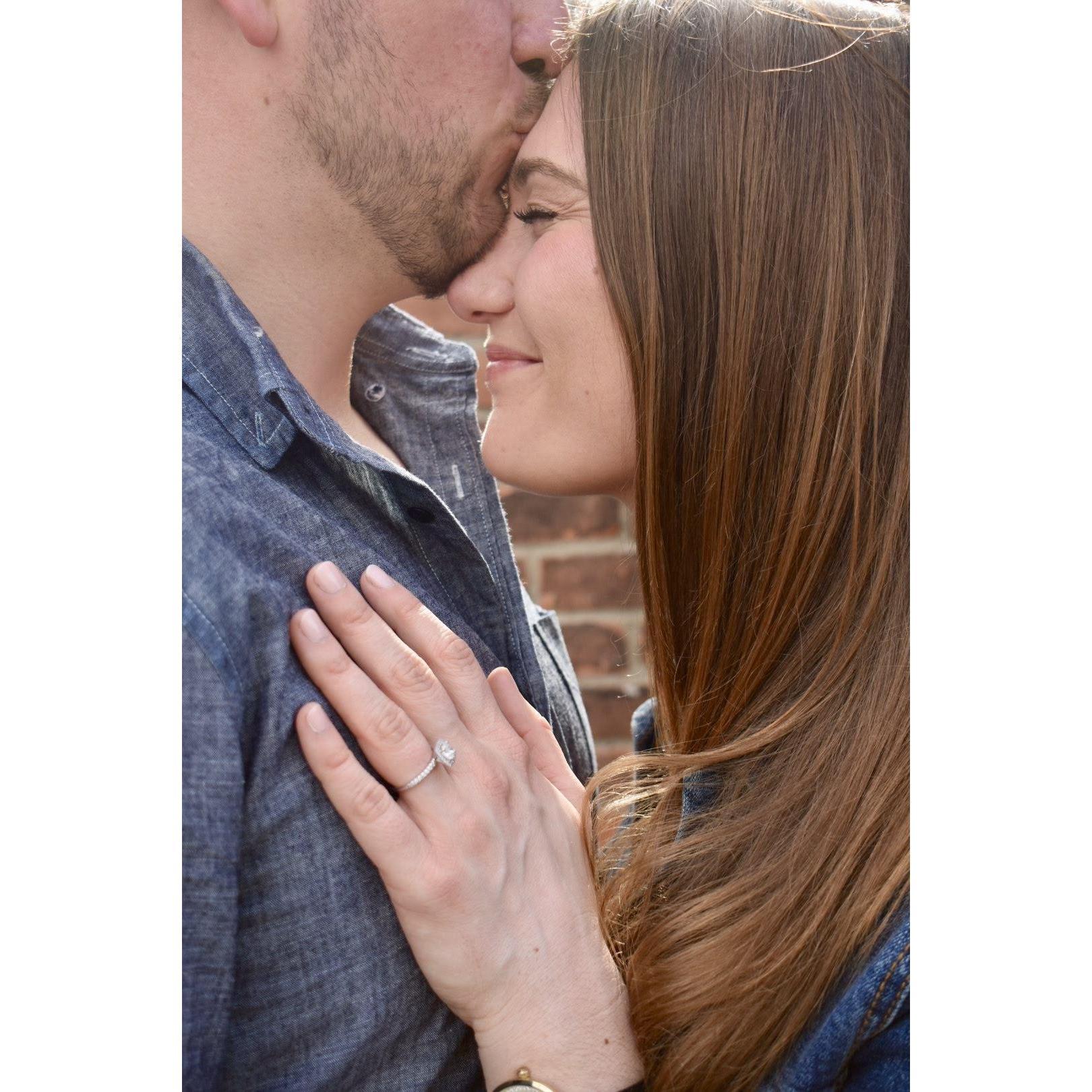 Thanks for our impromptu photographer, and my maid of honor, Stephanie for these photos at our engagement party!