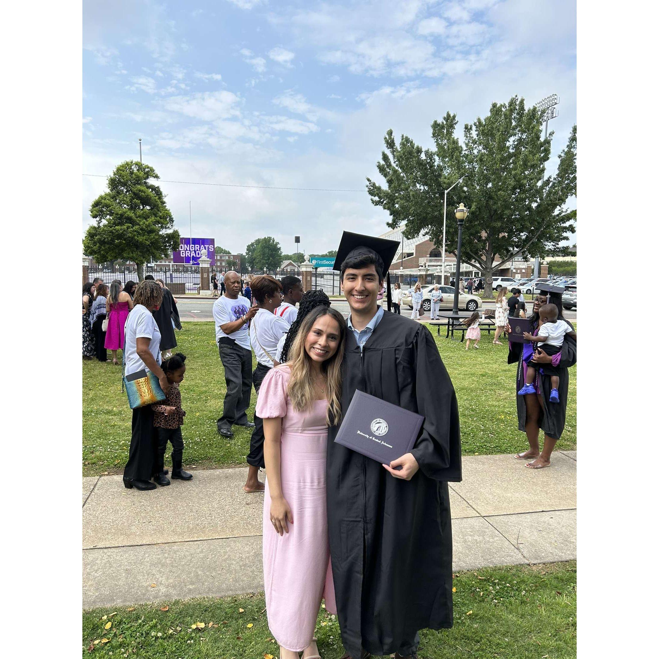 Angel's College Graduation