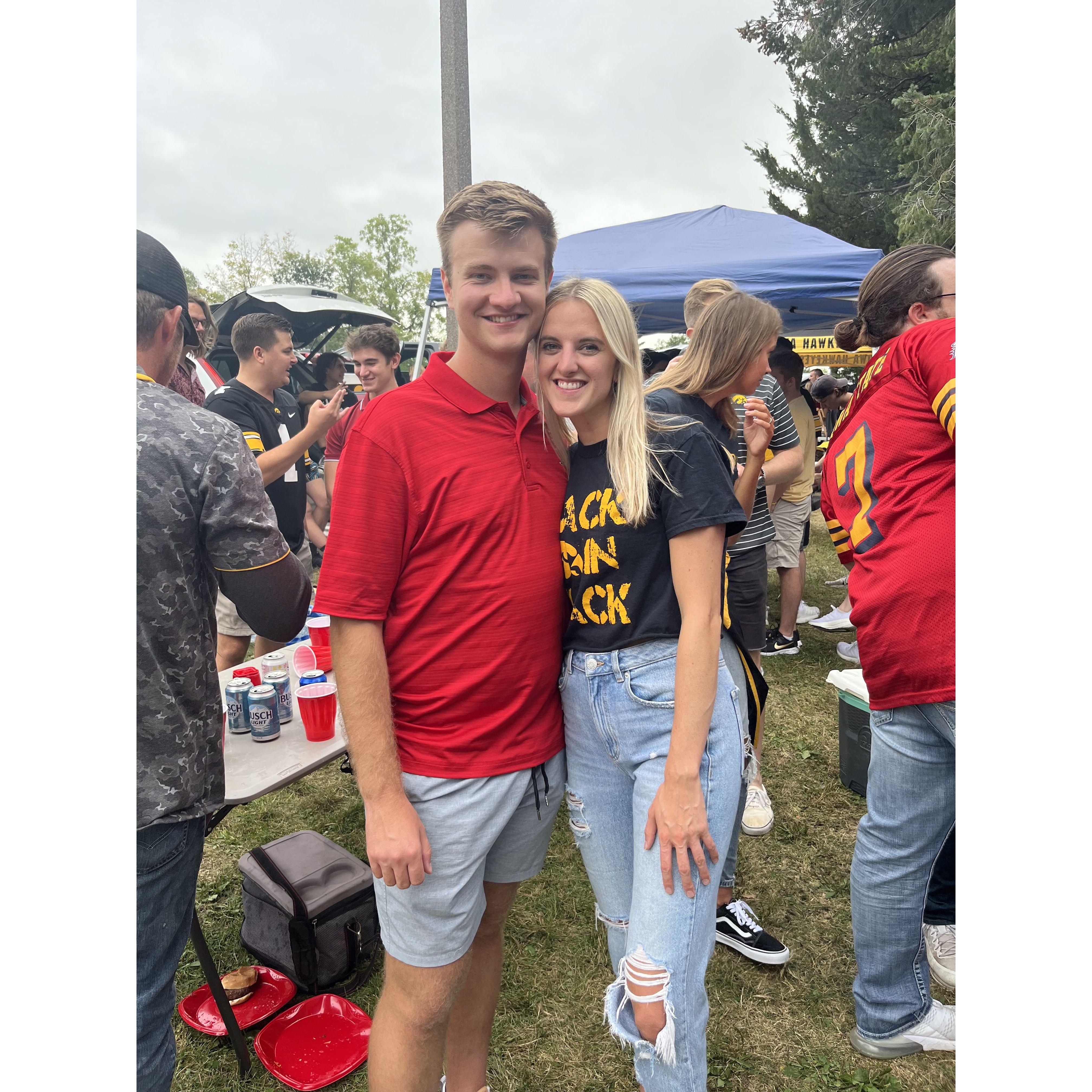 And many visits to Iowa City to see Molly