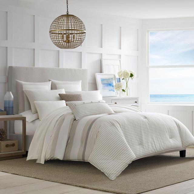Nautica® Saybrook King Duvet Cover Set in Beige