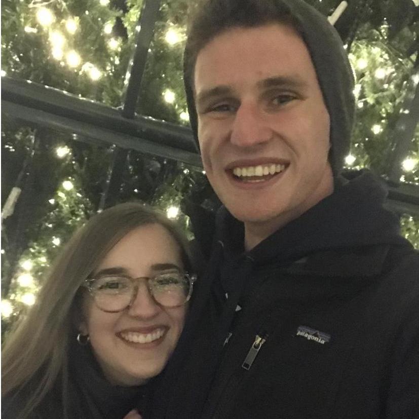 The first picture we took with each other.