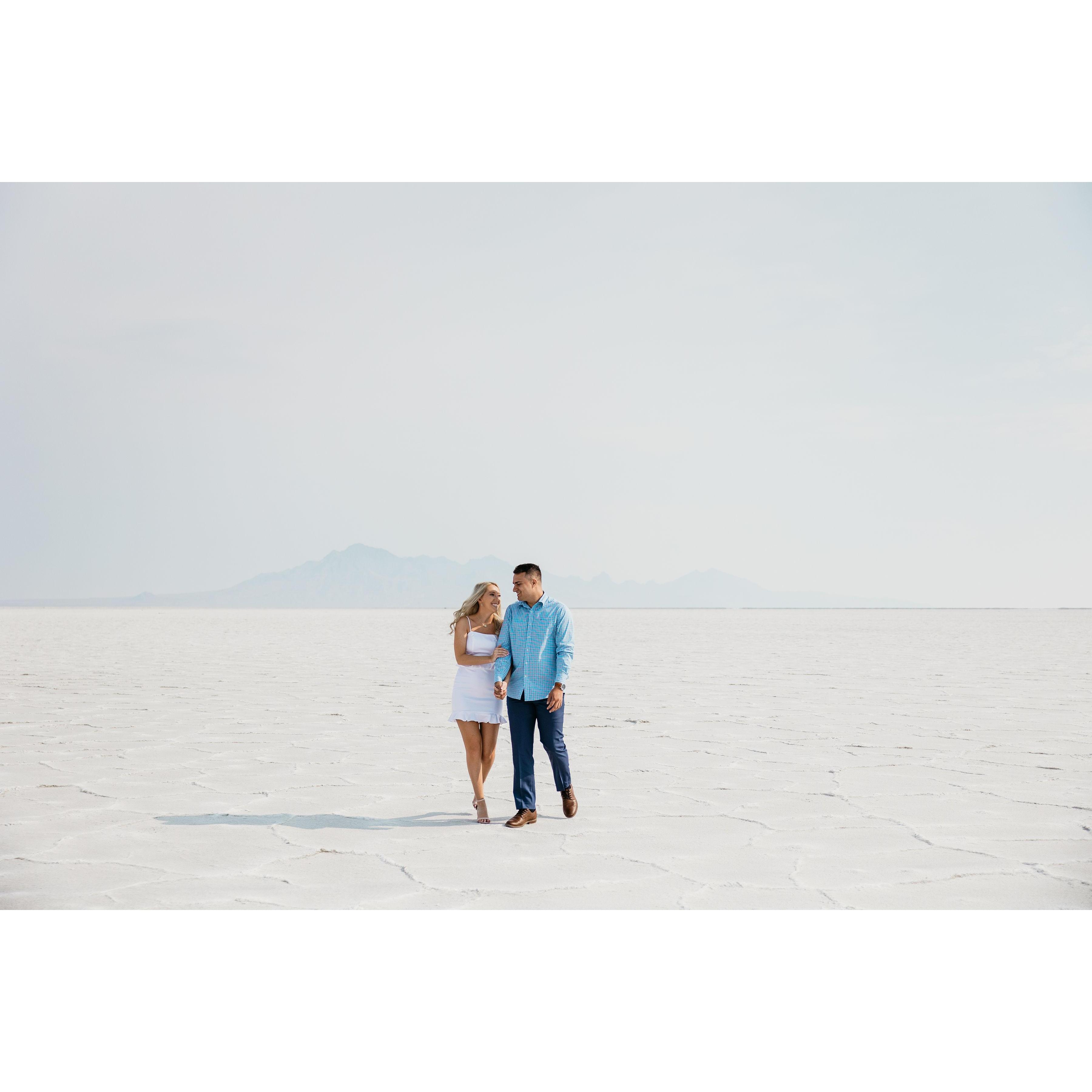 Engagement shoot in Utah