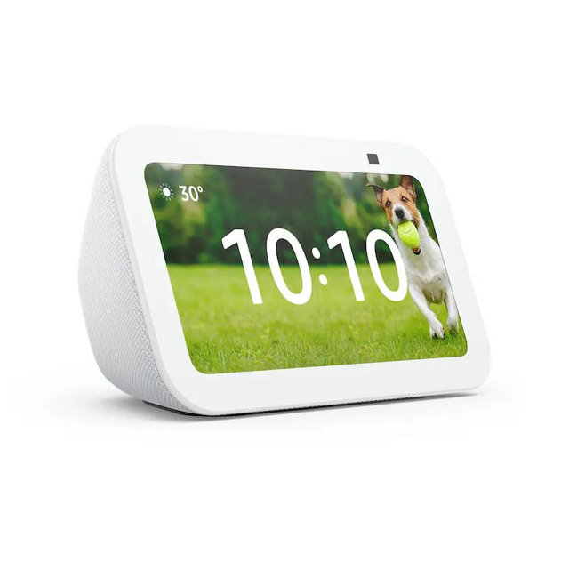 Amazon - Echo Show 5 - Glacier White