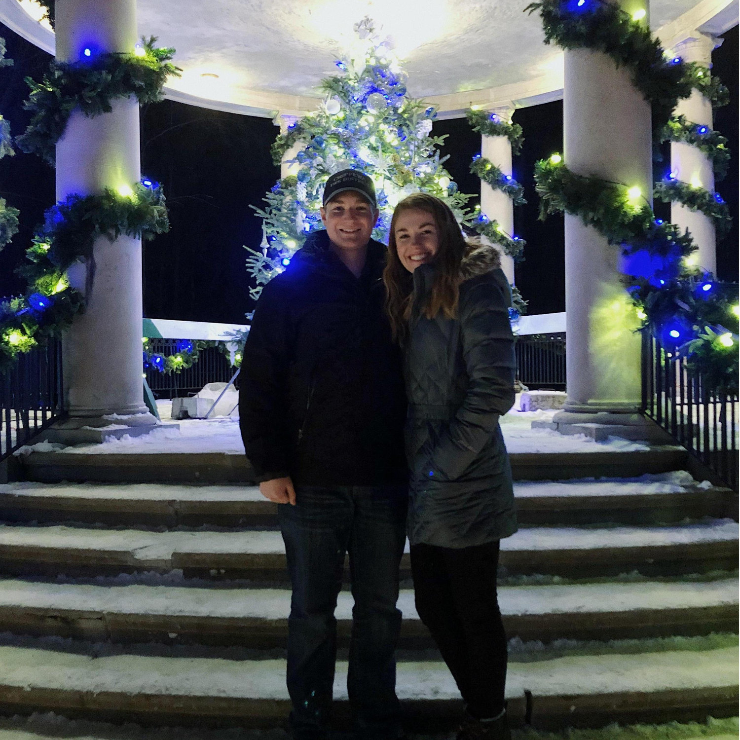 Christmas lights at Irvine Park (2018)