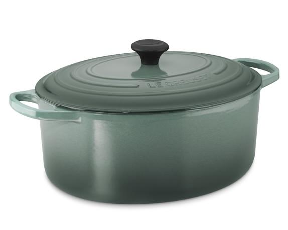 Le Creuset Signature Cast-Iron Oval Dutch Oven (9.5 Quart - Ocean)