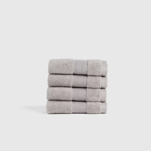 Black Turkish Classic Washcloth (Set of 4)