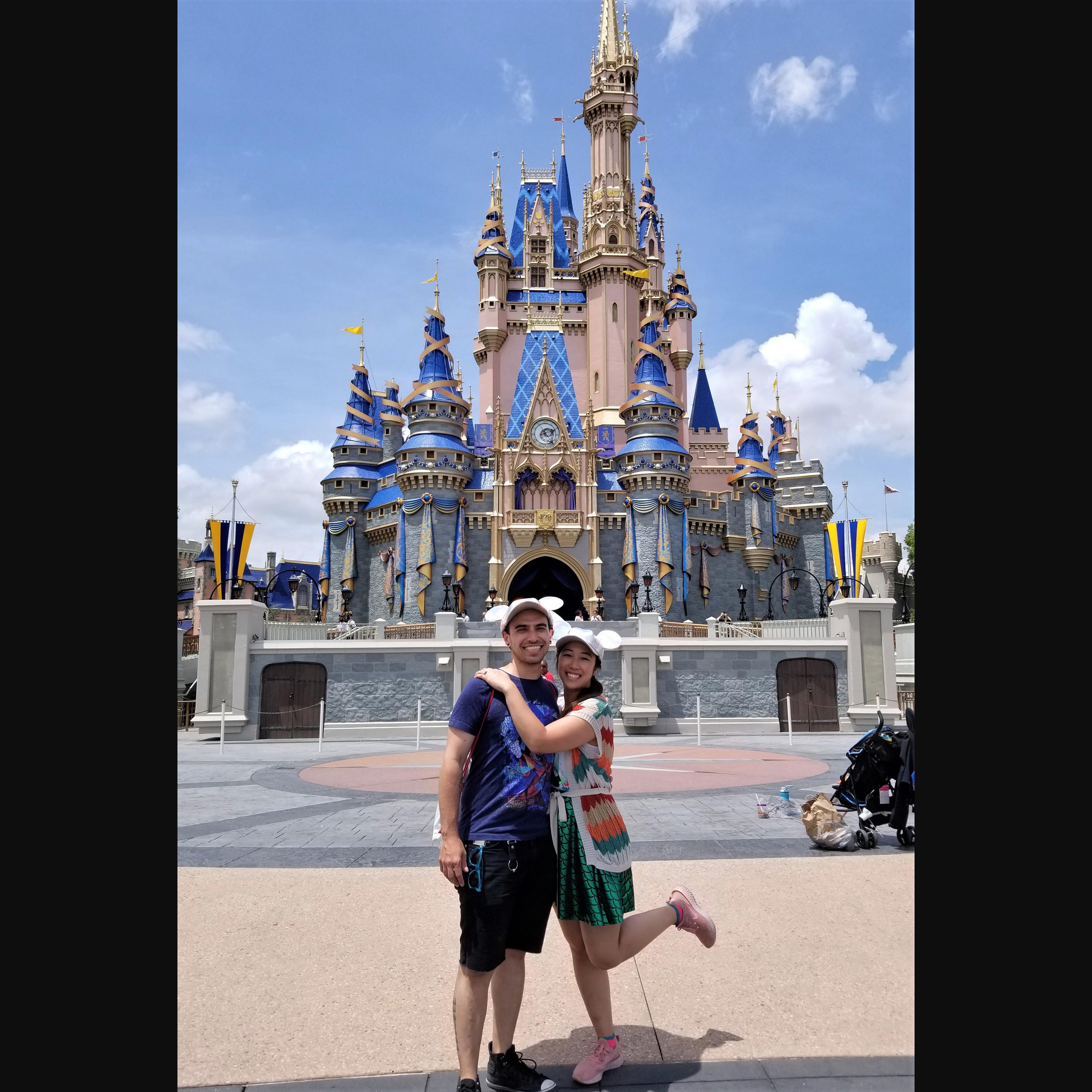 We knew it was meant to be when we found out we both had Disneyland Annual Passes.