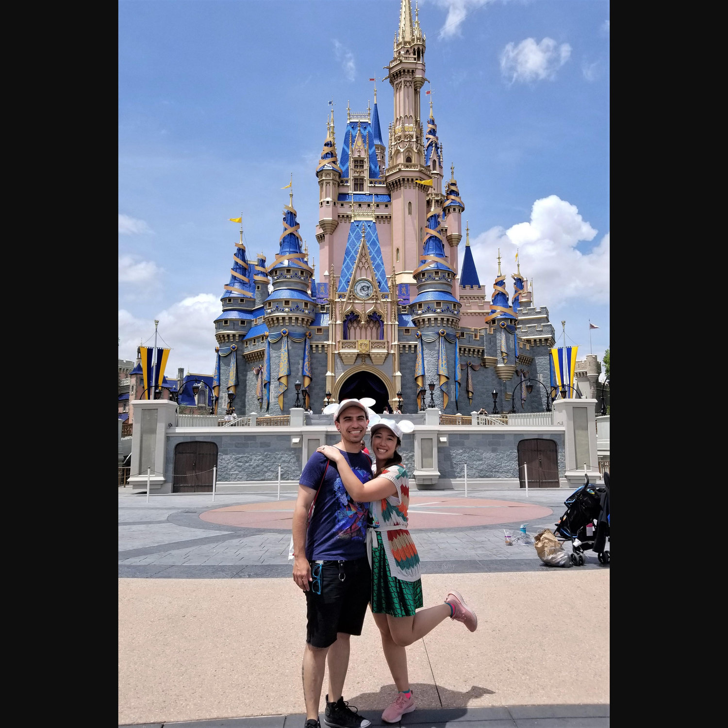 We knew it was meant to be when we found out we both had Disneyland Annual Passes.