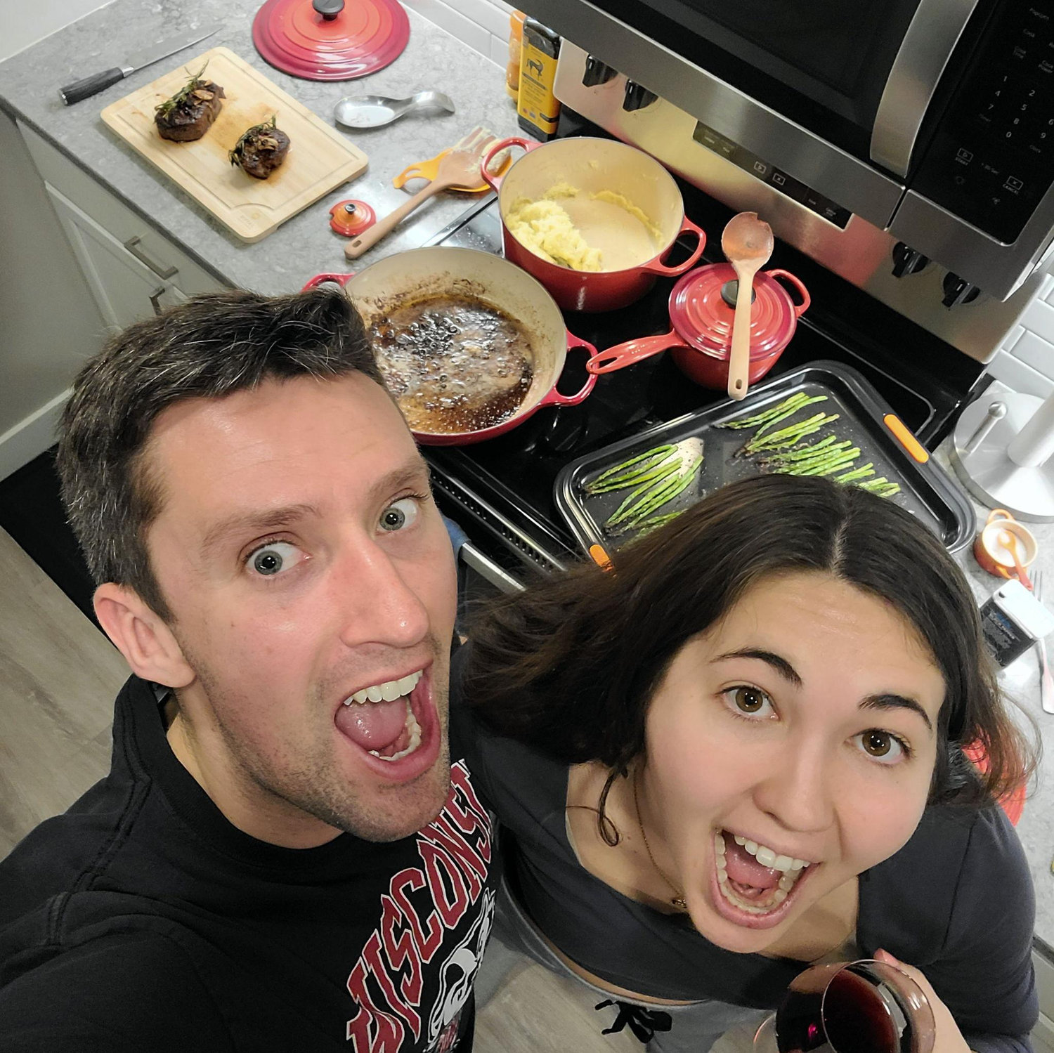 Steak dinner!