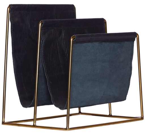 Blizz Magazine Holder – Black Leather