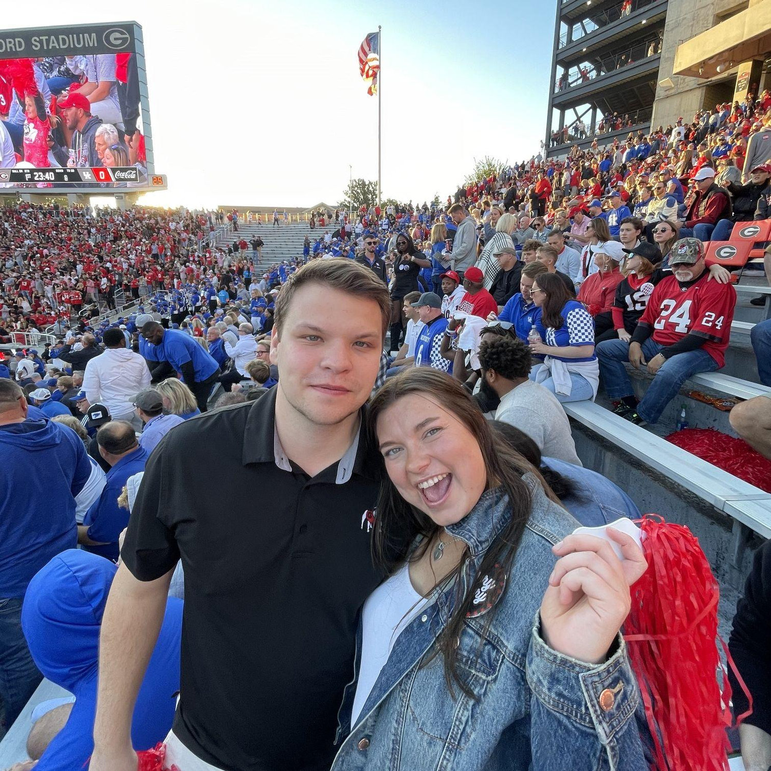 October 2023: Gooo Georgia Bulldogs!