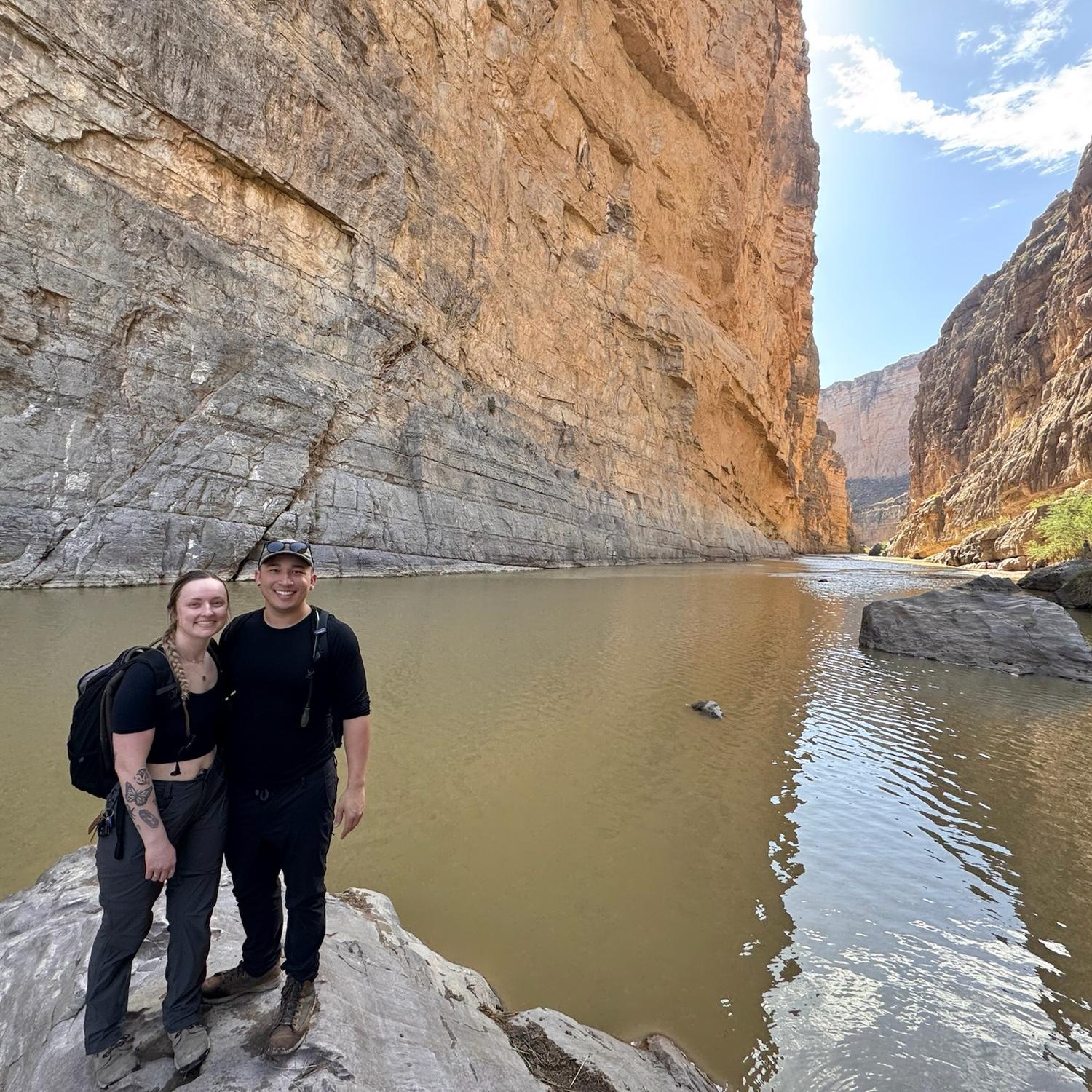 Santa Elena Canyon in Big Bend National Park!