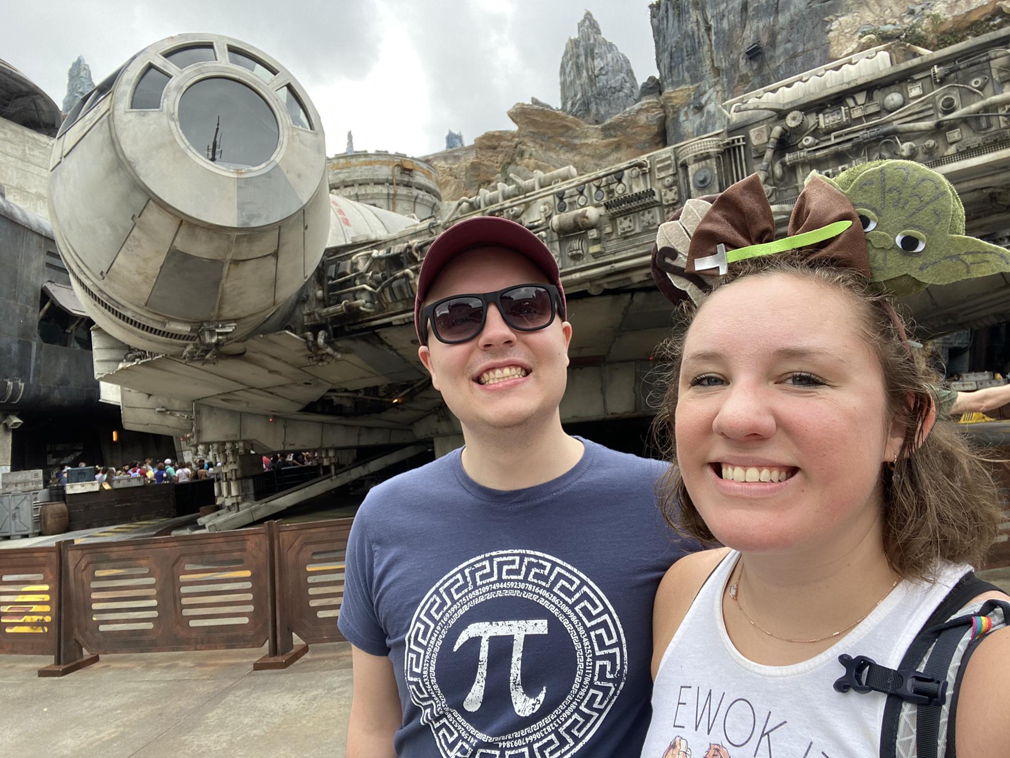 We also took our first intergalactic trip to Batuu.