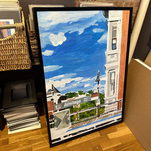 Custom Chicago Art Painting