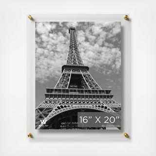 Double Panel Gold Wall Frame