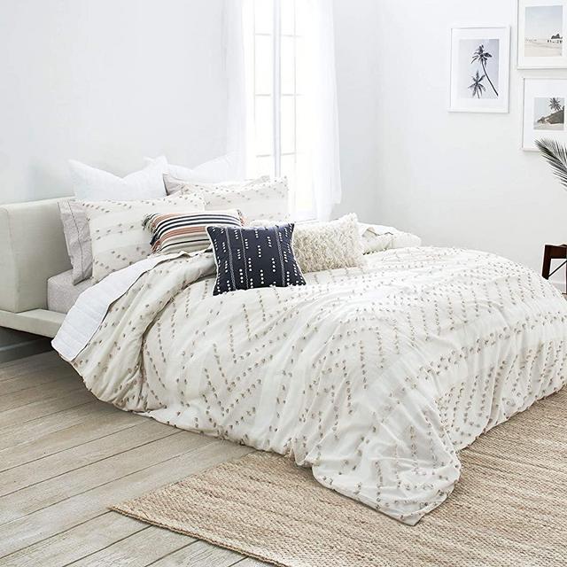 Splendid Home Monterey Comforter Set, King, Light Taupe