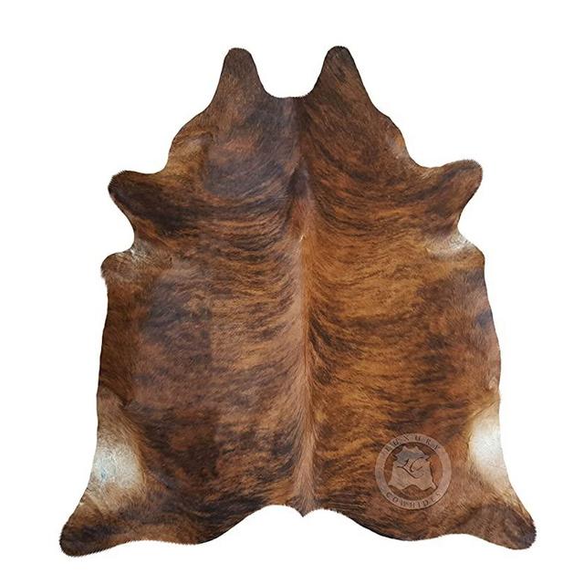 Brindle Cowhide Rug Approx Size 5 ft x 7 ft 150 cm x 210 cm