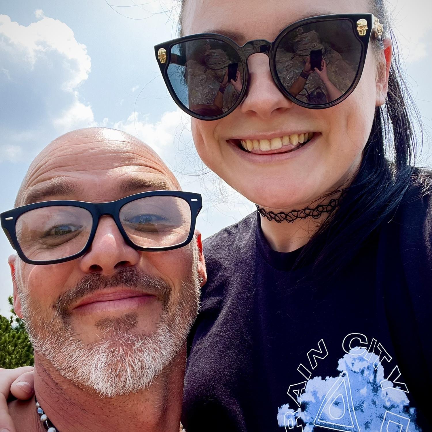 Our first photo together!