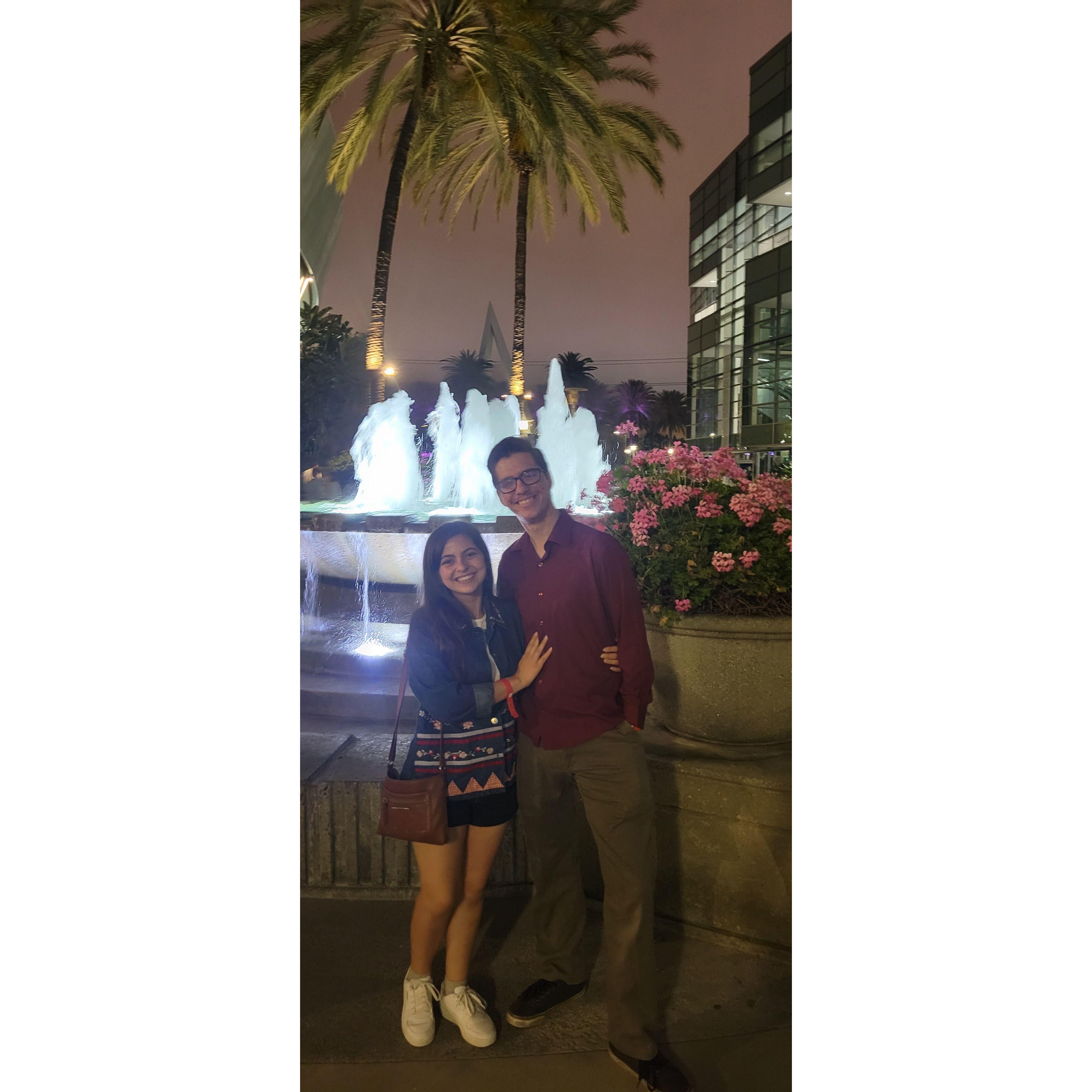 June, 2024: First Jesus Image Concert Together as an engaged couple!