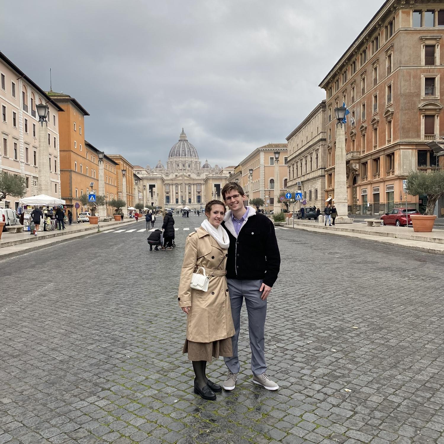 During our Italy trip, we spent three separate days in and around the Vatican.