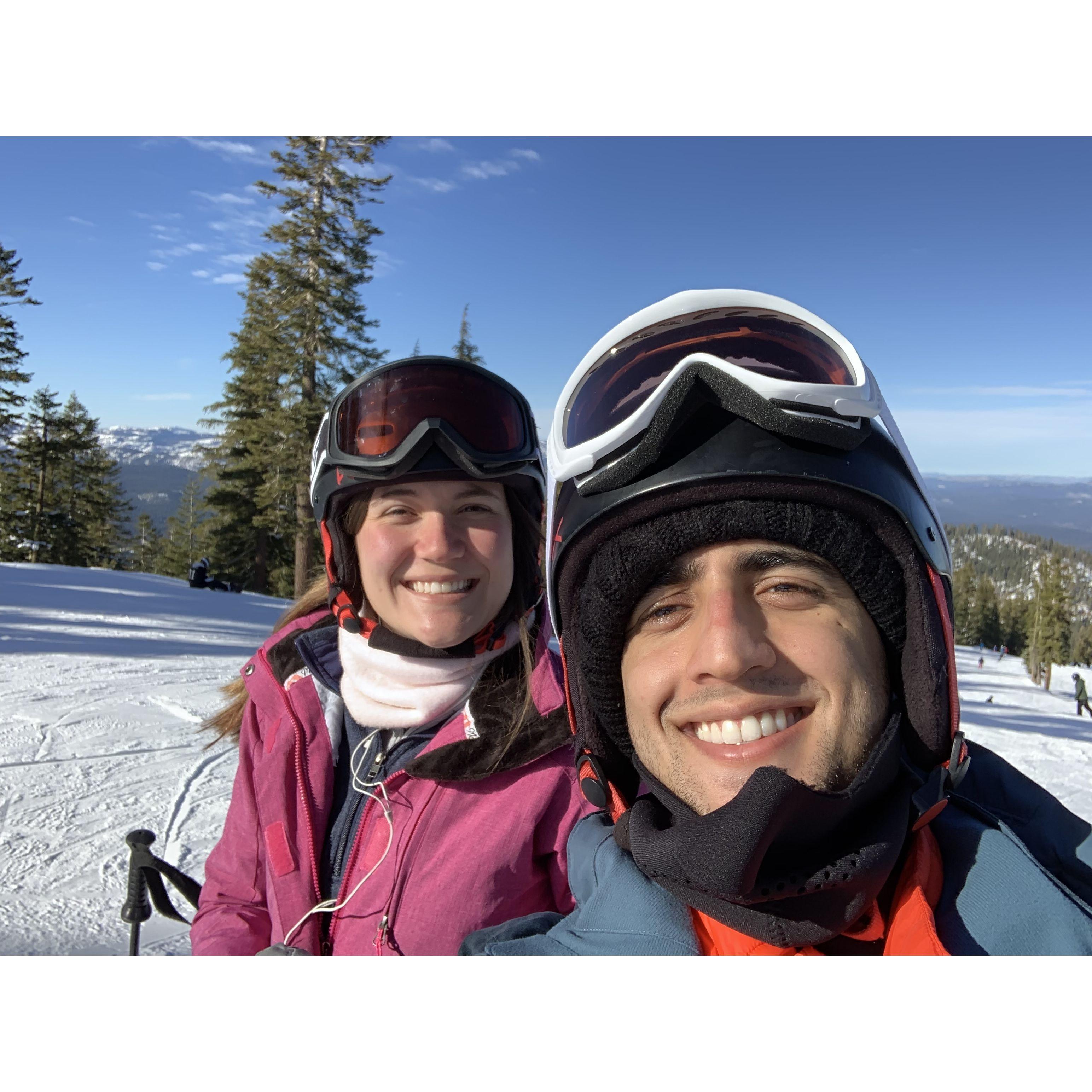 Skiing Tahoe over New Year's 2018