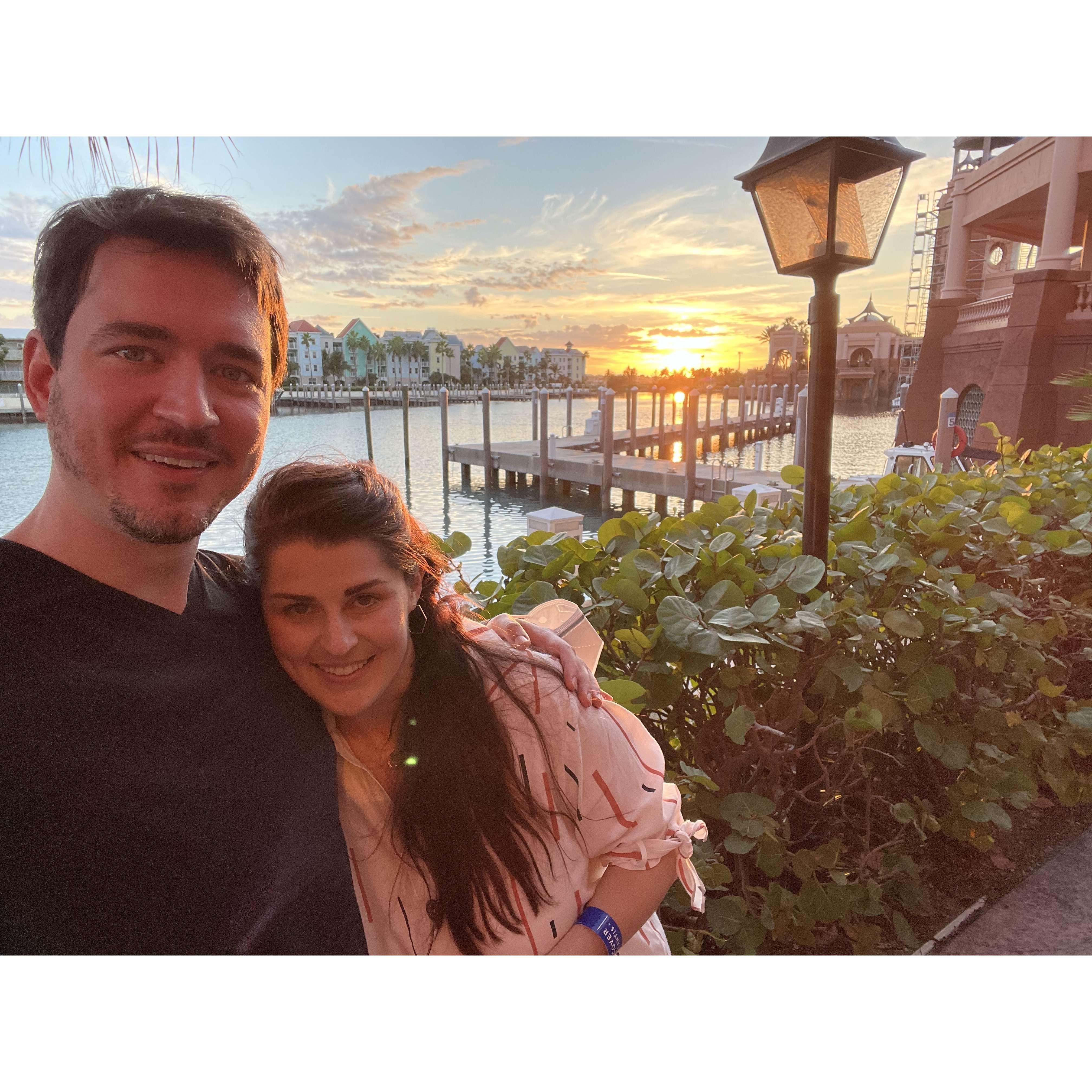 Honeymoon in the Bahamas